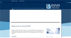 Desktop Screenshot of esvd.org